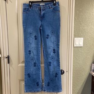 Embellished Flared Jeans by 24Karat Brand.  NWOT!